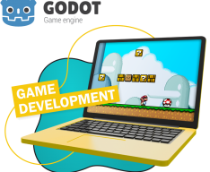 Godot.  Основа создания легендарных игр - КИБЕРшкола программирования для детей, компьютерные курсы для школьников, начинающих и подростков - KIBERone г. Электросталь