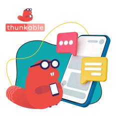 Разработка мобильных приложений в Thunkable - КИБЕРшкола программирования для детей, компьютерные курсы для школьников, начинающих и подростков - KIBERone г. Электросталь