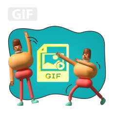 Gif-анимация - КИБЕРшкола программирования для детей, компьютерные курсы для школьников, начинающих и подростков - KIBERone г. Электросталь