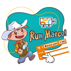 Run Marco - КИБЕРшкола программирования для детей, компьютерные курсы для школьников, начинающих и подростков - KIBERone г. Электросталь