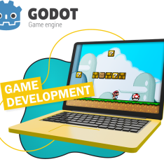 Godot.  Основа создания легендарных игр - КИБЕРшкола программирования для детей, компьютерные курсы для школьников, начинающих и подростков - KIBERone г. Электросталь
