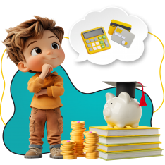 Финансовый интеллект вместе KIBERone - КИБЕРшкола программирования для детей, компьютерные курсы для школьников, начинающих и подростков - KIBERone г. Электросталь