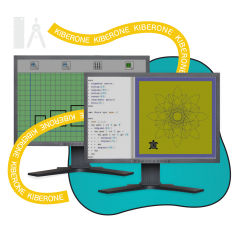 Исполнители чертежник и черепашка - КИБЕРшкола программирования для детей, компьютерные курсы для школьников, начинающих и подростков - KIBERone г. Электросталь