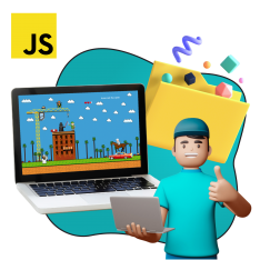 Программирование на JavaScript. Учимся создавать игры! - КИБЕРшкола программирования для детей, компьютерные курсы для школьников, начинающих и подростков - KIBERone г. Электросталь