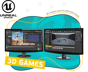 Unreal Engine 4. Игровой движок - Школа программирования для детей, компьютерные курсы для школьников, начинающих и подростков - KIBERone г. Электросталь