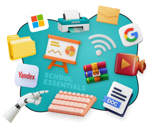 Цифровая база для школьника - КИБЕРшкола программирования для детей, компьютерные курсы для школьников, начинающих и подростков - KIBERone г. Электросталь